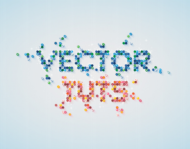 Mosaic Text Effect