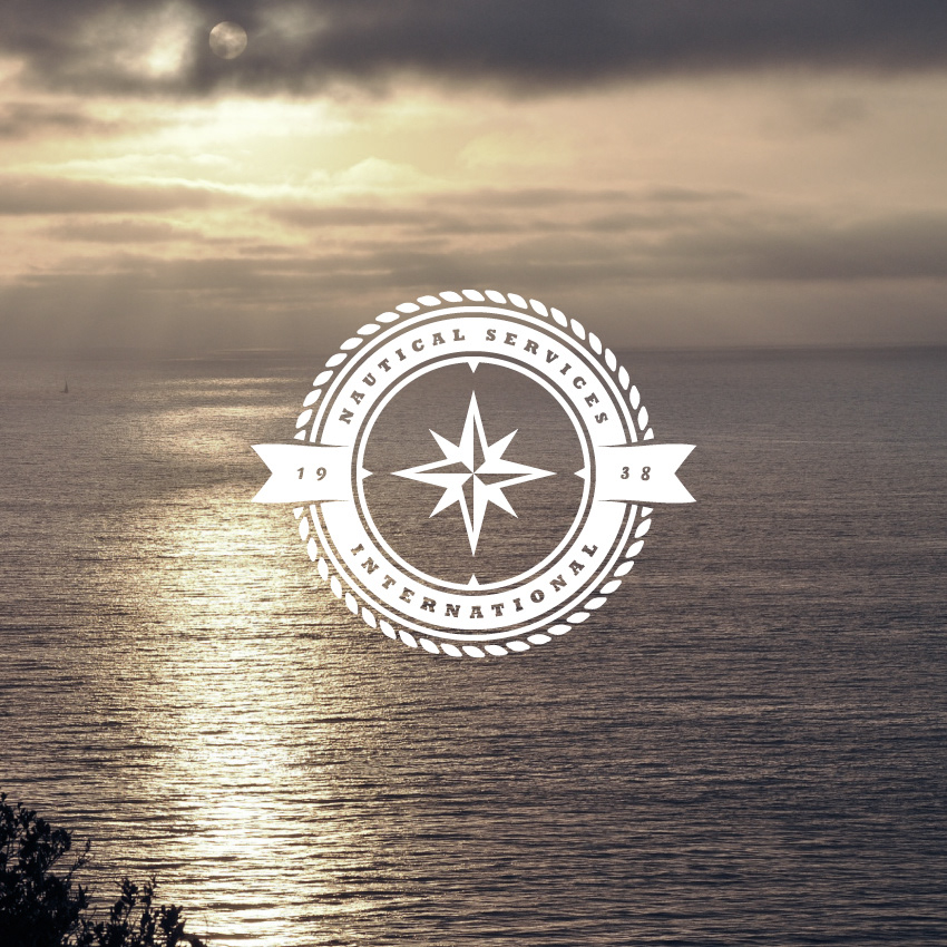 Nautical-Themed Badge — Variation 3
