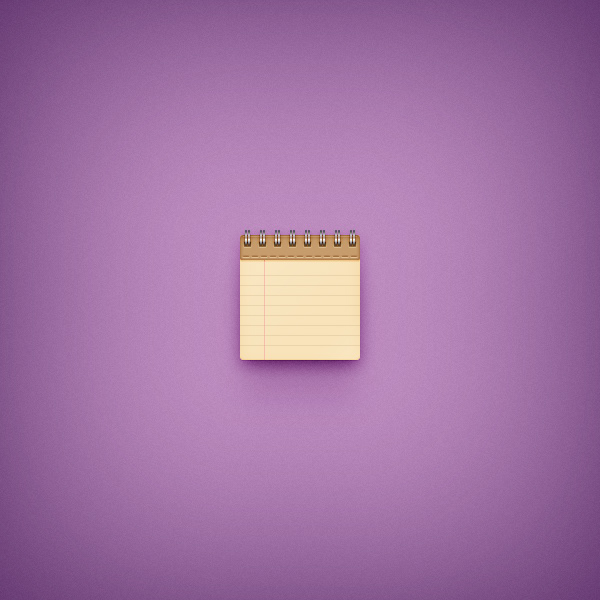 Notebook Icon #2 — Variation 2