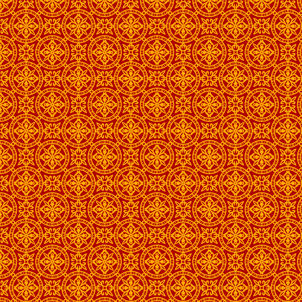 Oriental Patterns — Variation 1