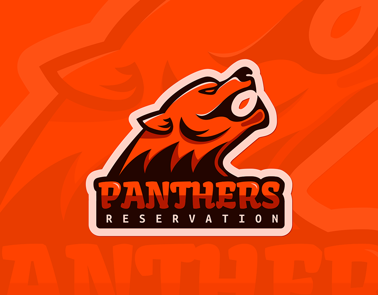 Panthers Mascot Logo