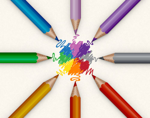 Pencils Illustration