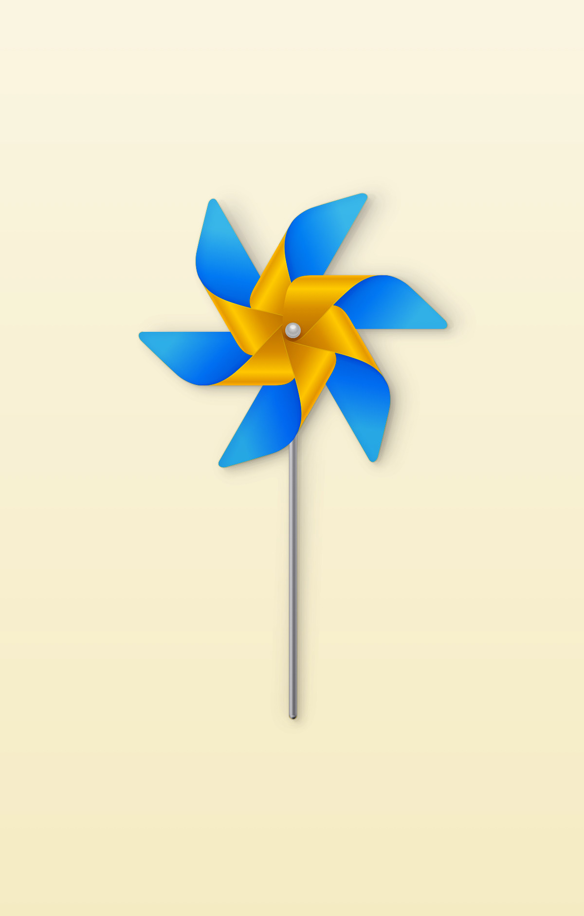 Pinwheel Illustration — Variation 1