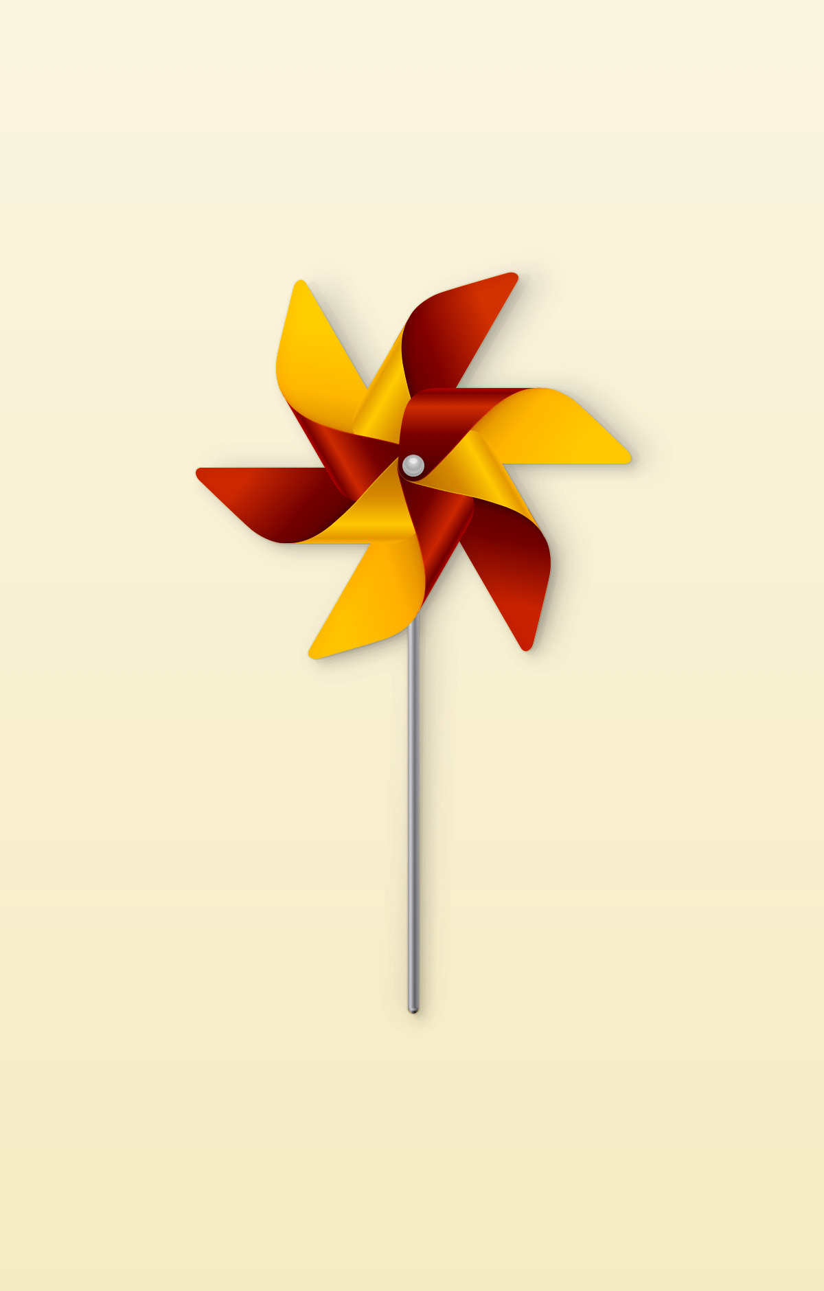 Pinwheel Illustration — Variation 4