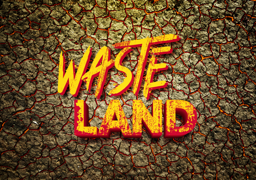 Post-Apocalyptic Text Effect — Variation 4