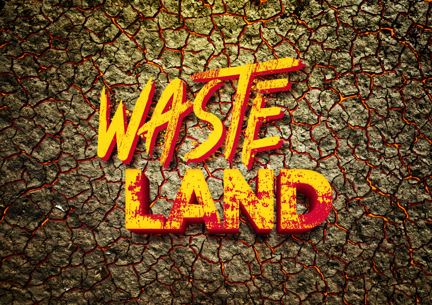 Post-Apocalyptic Text Effect — Variation 5