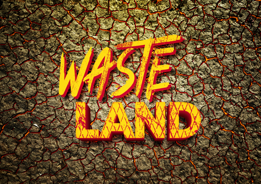 Post-Apocalyptic Text Effect — Variation 6