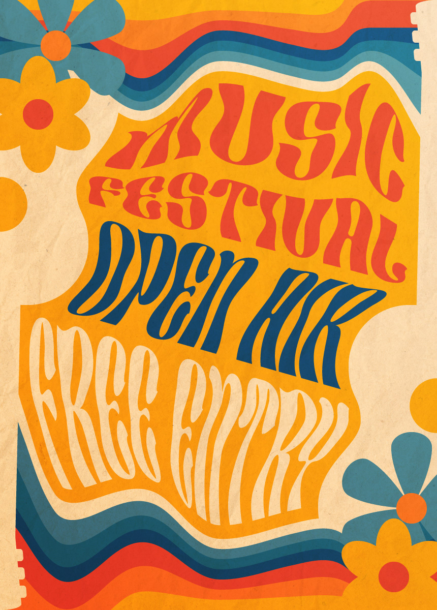 Psychedelic Text Effect — Variation 1