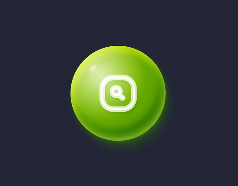 Round Glossy Icons