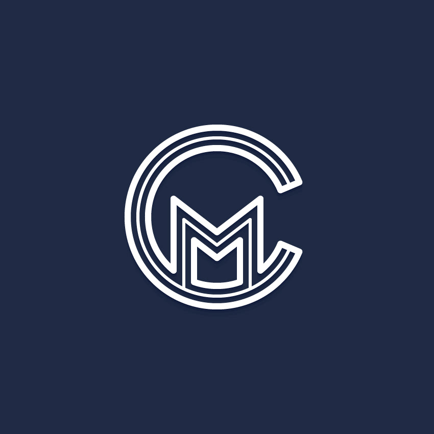 Round Monogram — Variation 1