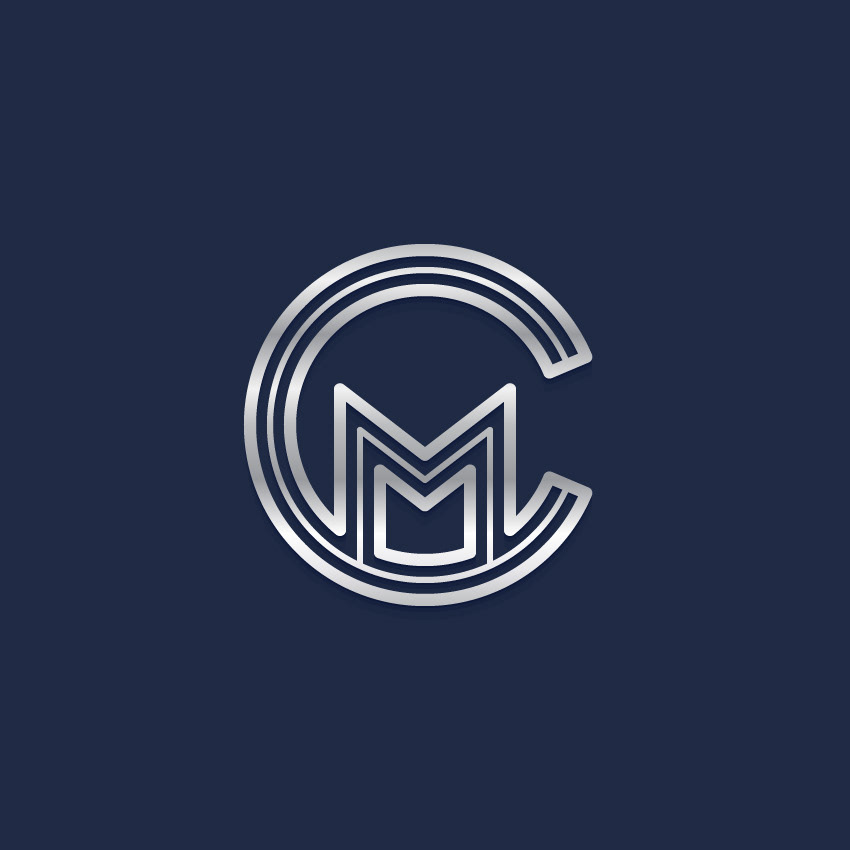 Round Monogram — Variation 2