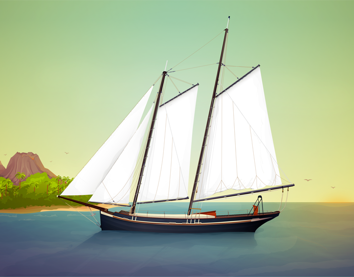 Sailboat Illustration
