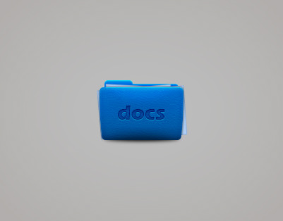 Leather Folder Icon