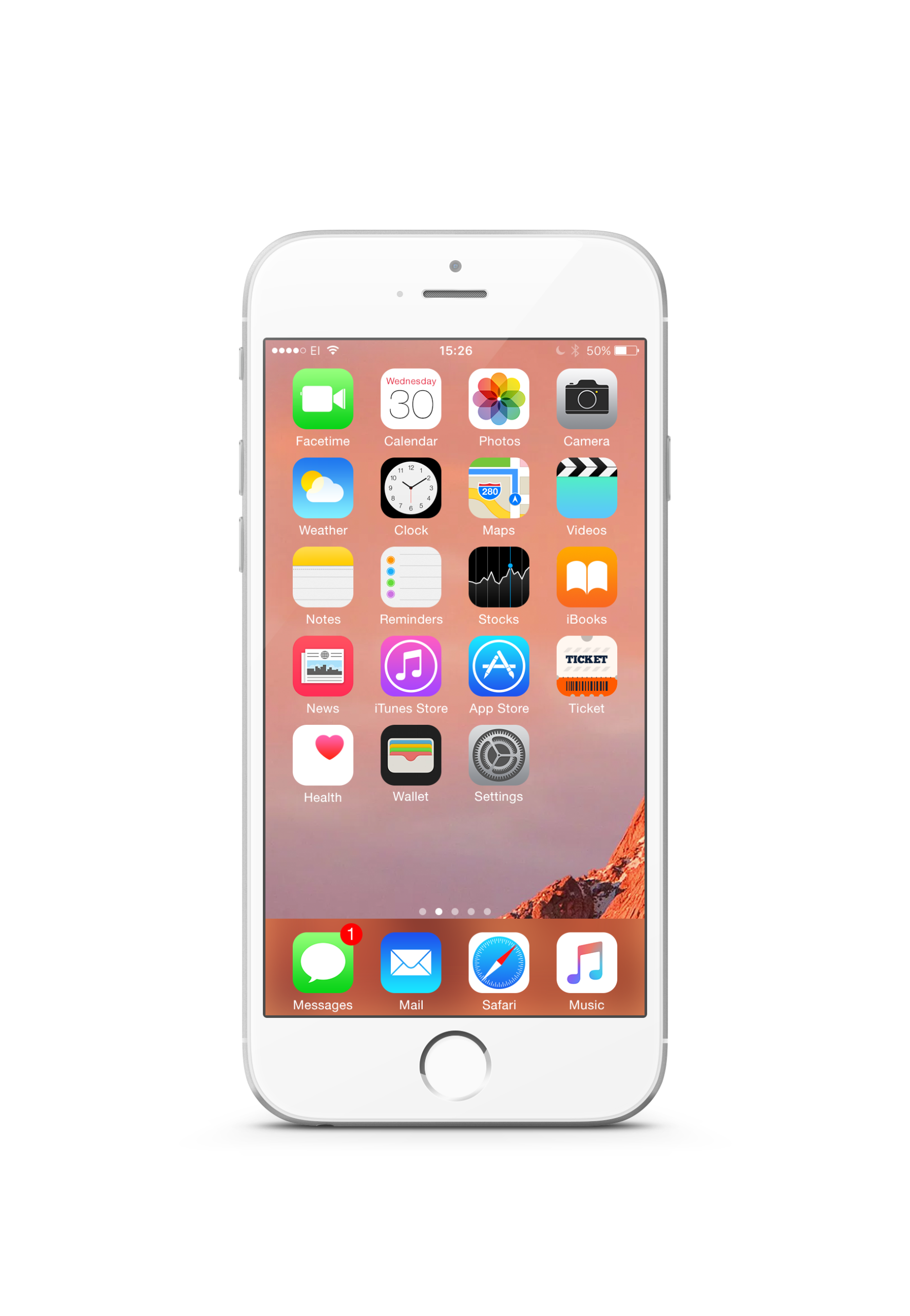 Ticket App Icon — Variation 2