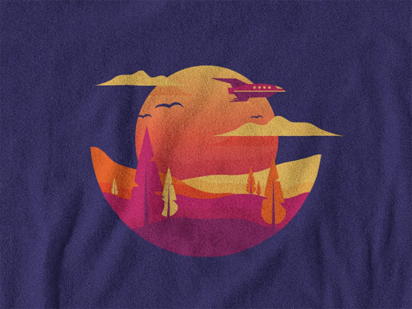 Trendy T-Shirt Design — Variation 2