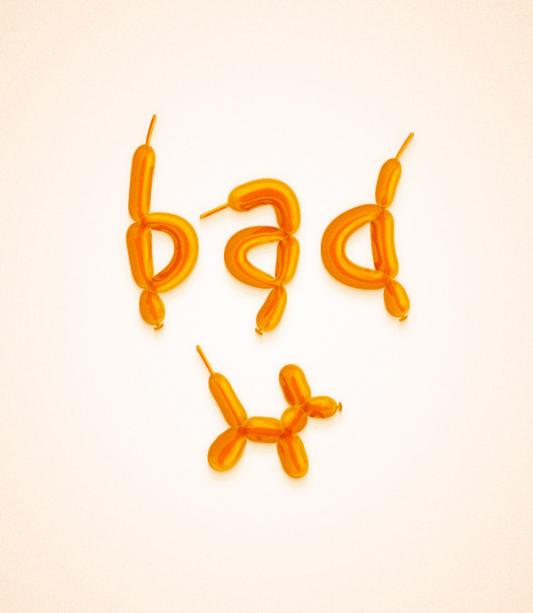 Twisted Balloon Text Effect — Variation 2
