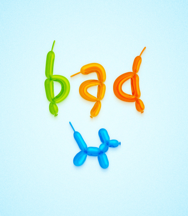 Twisted Balloon Text Effect — Variation 1