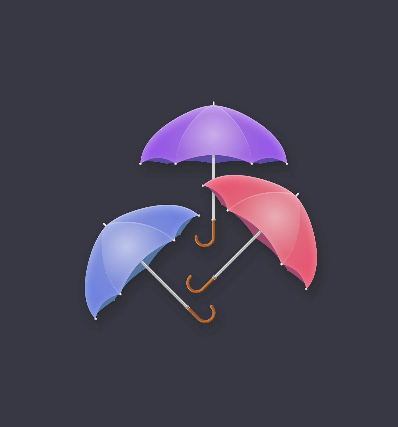 Umbrella Illustration — Variation 2